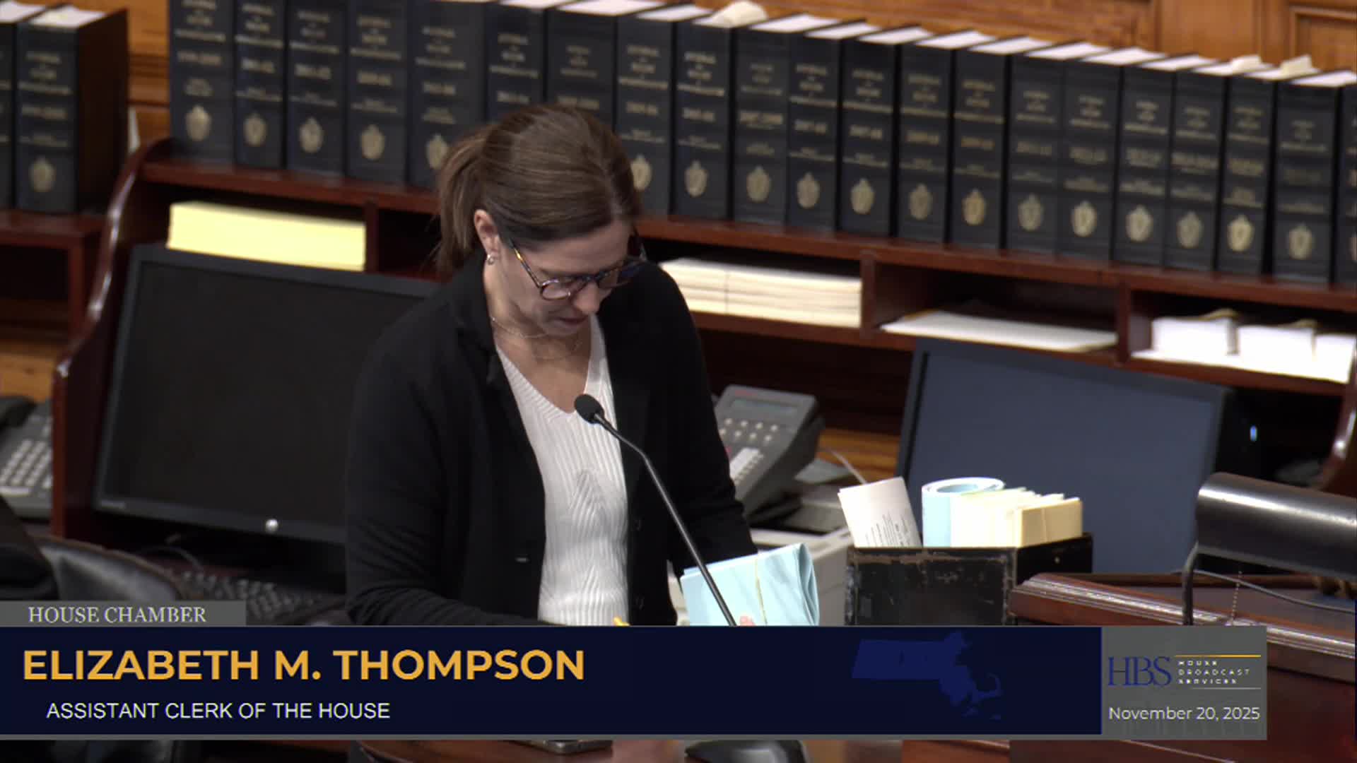 MA House Session 2025-11 20