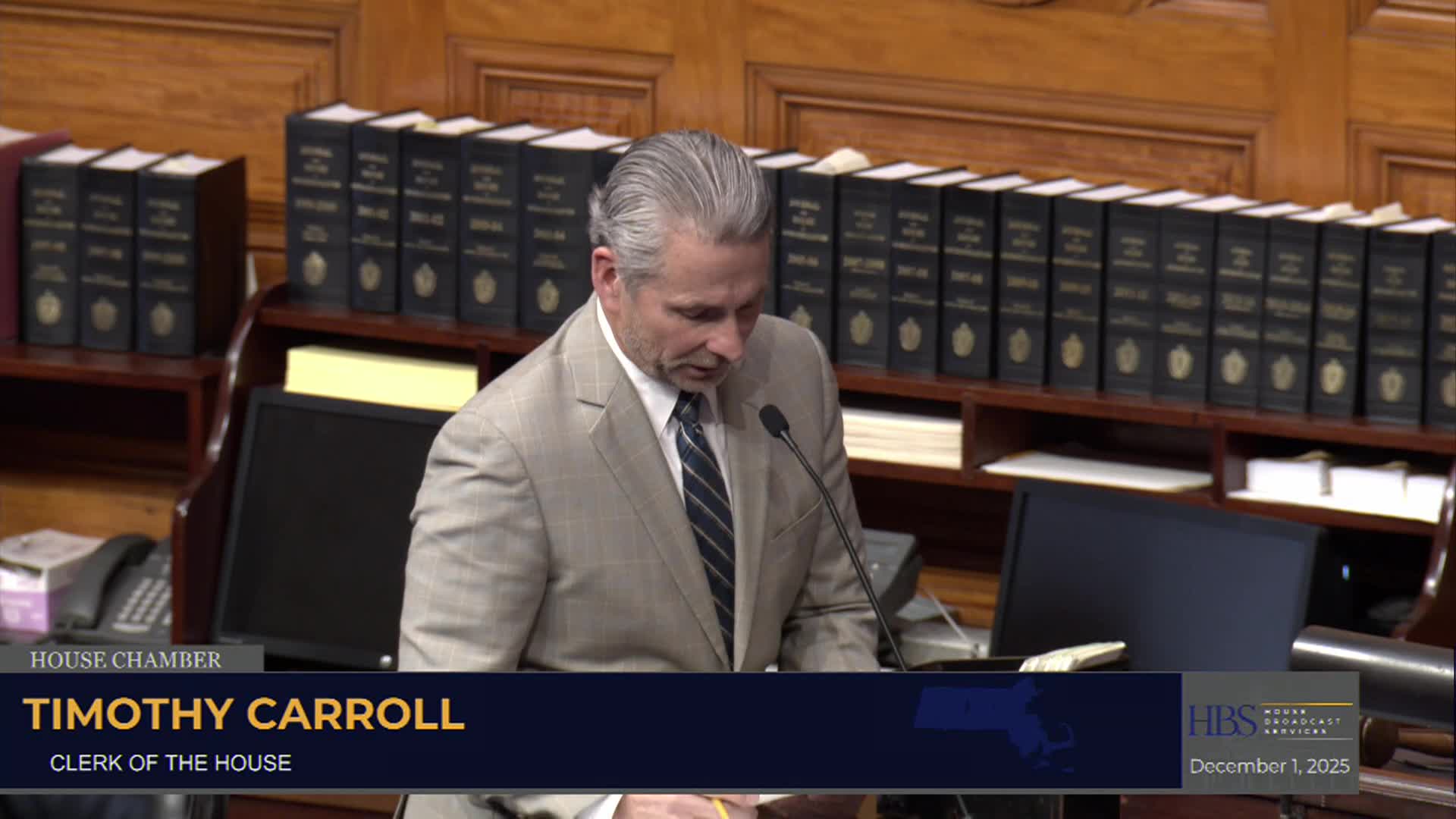 MA House Session 2025 12-01