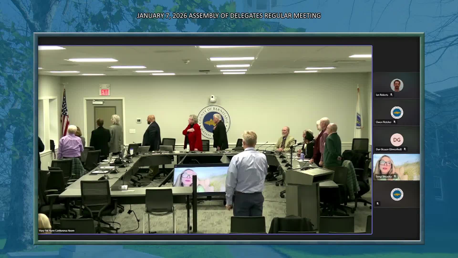 Barnstable County Assembly of Delegates Regular Meeting - January 7 2026