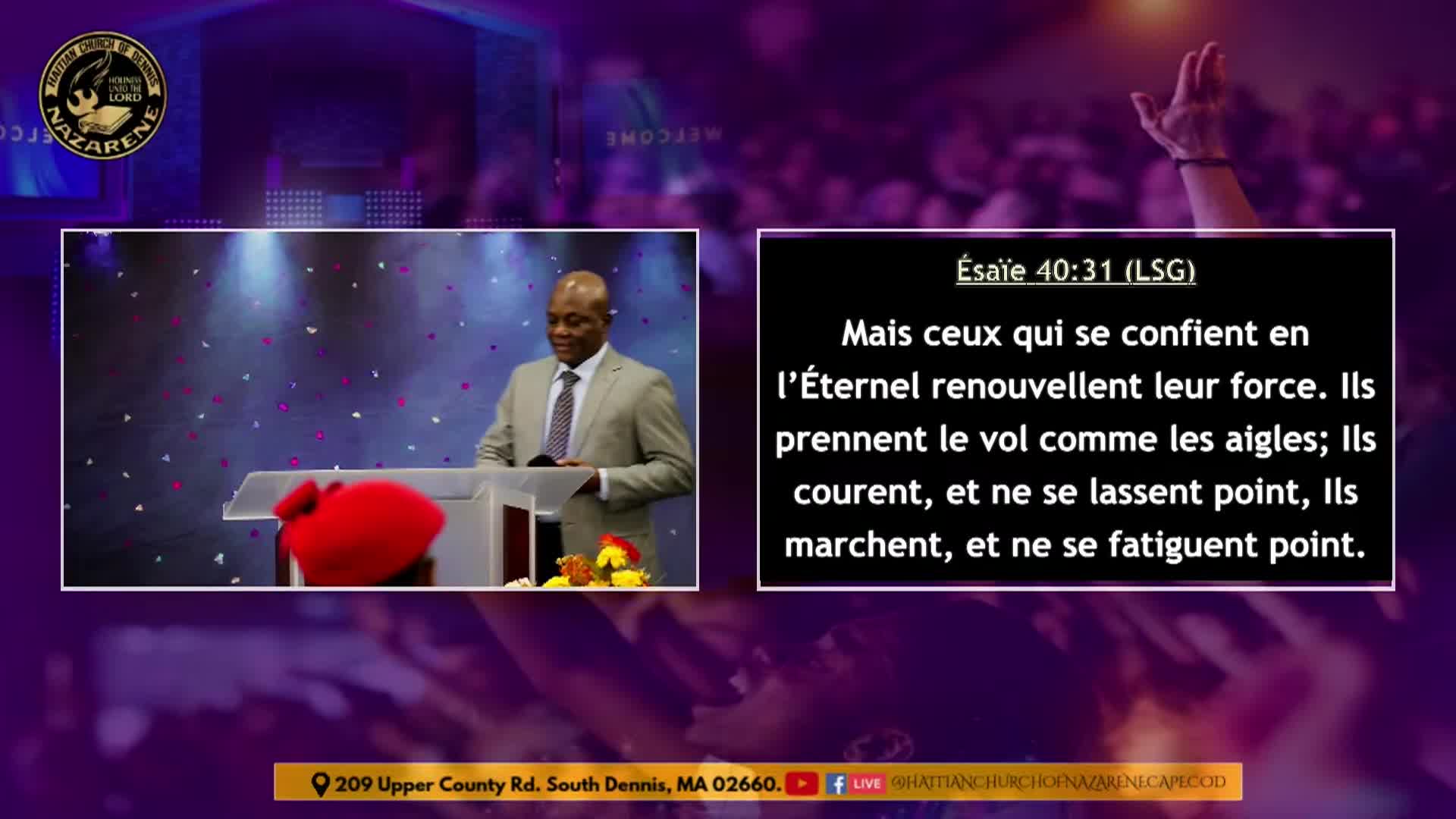 Dennis Church of the Nazarene of Cape Cod - Robert Meat - 12-21-2025