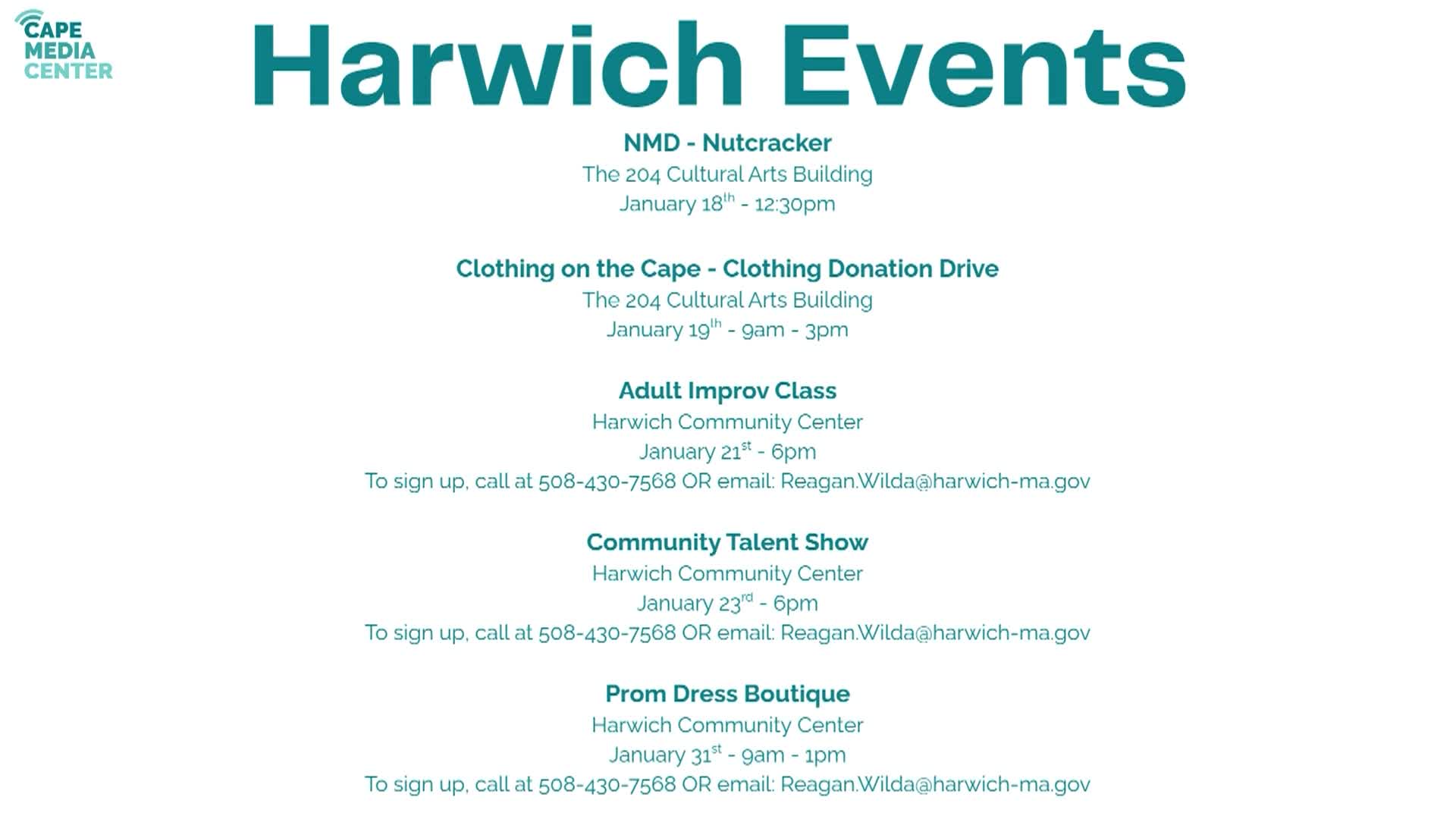 Thumbnail image for Harwich Events 1-16