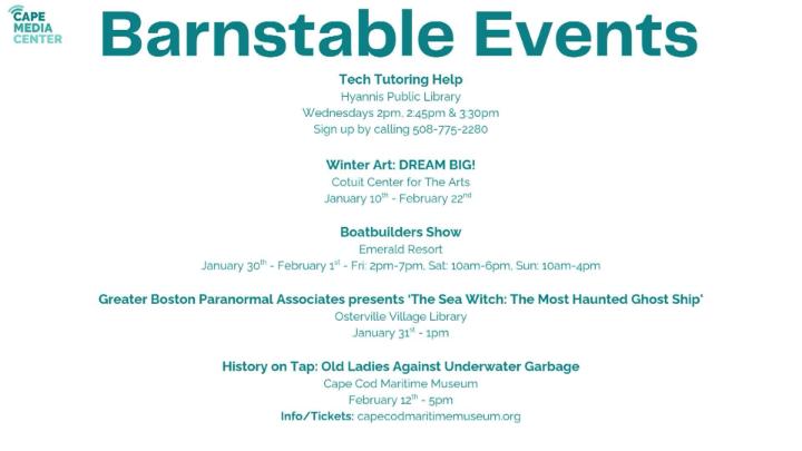 Thumbnail image for Barnstable events 1-23