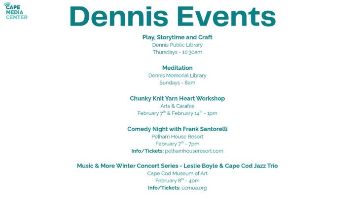 Thumbnail image for Dennis Events 1-30-26