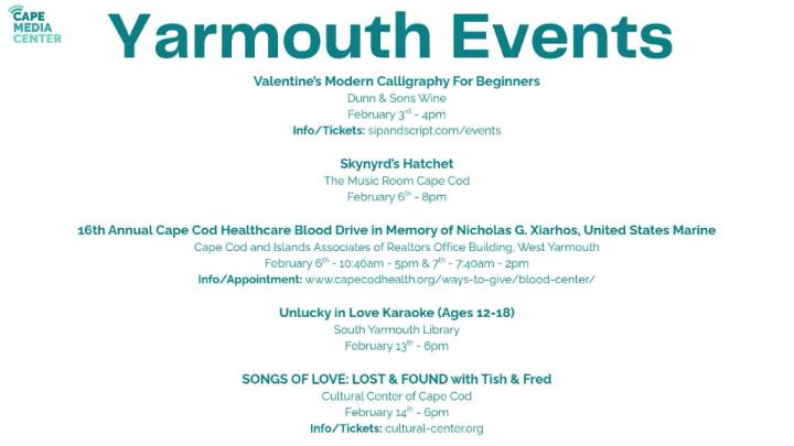 Thumbnail image for Yarmouth events 1-30-26