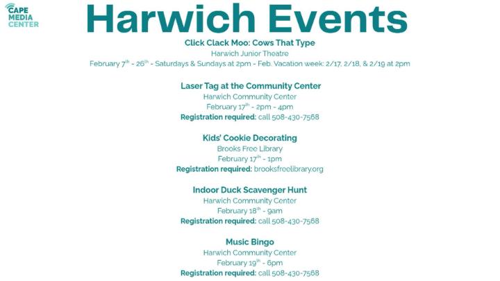 Thumbnail image for Harwich events 2-13-26