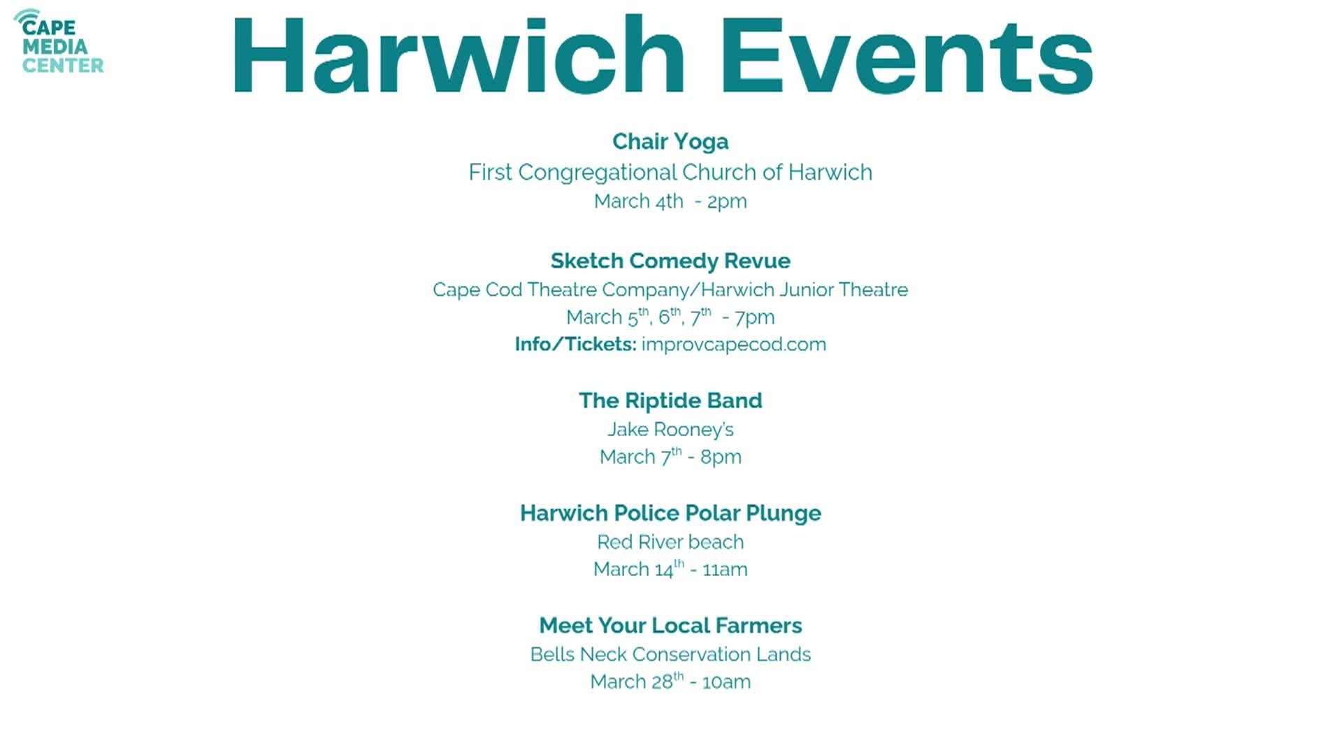 Thumbnail image for Harwich Events 2-27-26