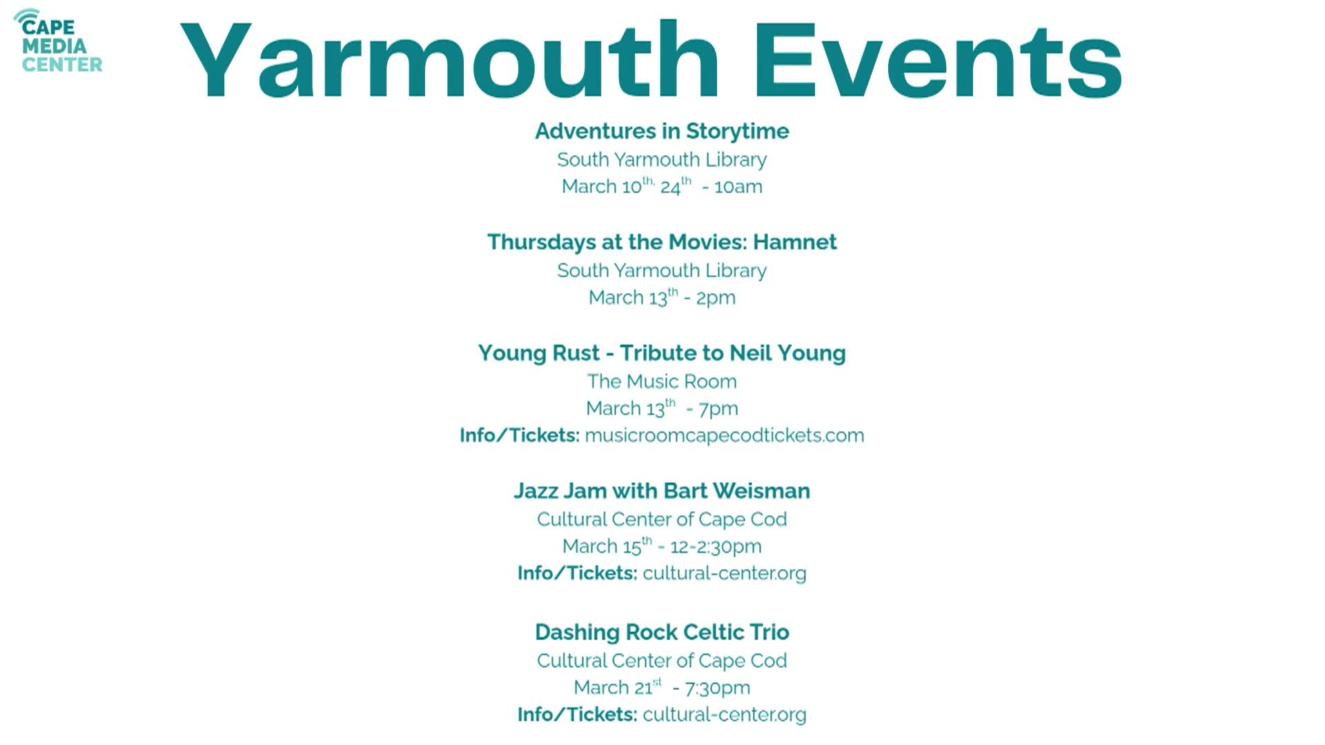Thumbnail image for Yarmouth Events 3-6