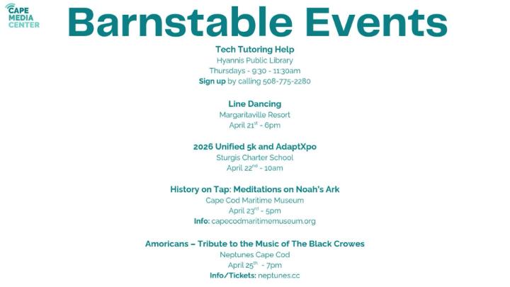 Thumbnail image for Barnstable events 4-17
