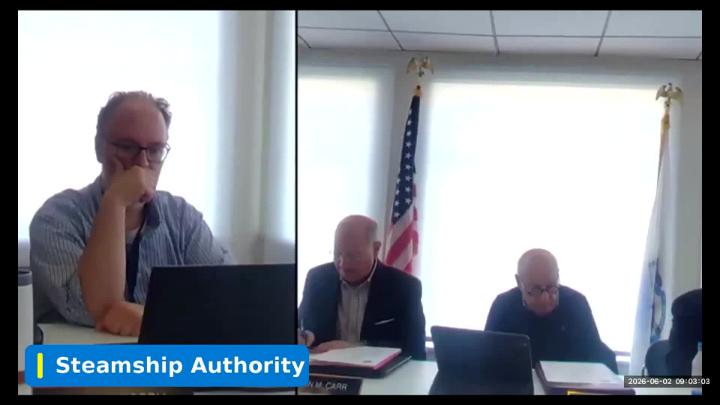 Thumbnail image for Steamship Authority Port Council Meeting - June 2 2026